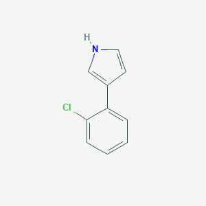3-(2-chlorophenyl)-1H-pyrrole图片