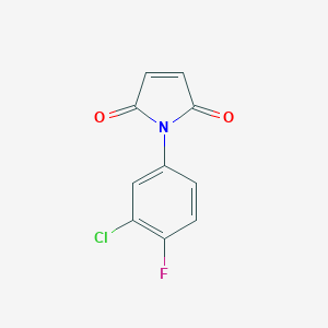 1-(3-chloro-4-fluorophenyl)-1H-pyrrole-2,5-dione图片