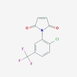 1-[2-Chloro-5-(trifluoromethyl)phenyl]-1H-pyrrole-2,5-dione图片