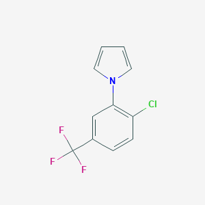 1-[2-Chloro-5-(trifluoromethyl)phenyl]-1H-pyrrole图片