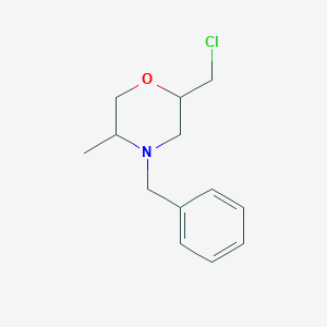 4-Benzyl-2-(chloromethyl)-5-methylmorpholine图片