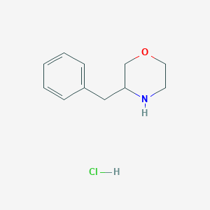 3-Benzylmorpholine Hydrochloride图片