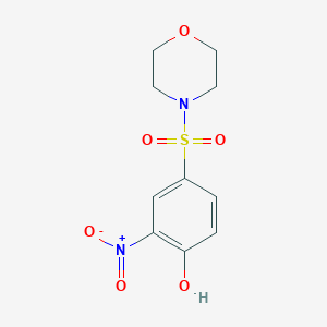 4-(Morpholine-4-sulfonyl)-2-nitrophenol图片