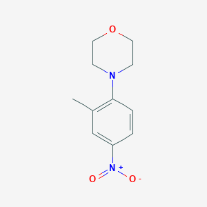 4-(2-methyl-4-nitrophenyl)morpholine图片