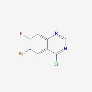 6-Bromo-4-chloro-7-fluoroquinazoline图片