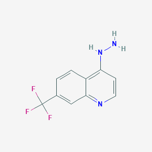 4-Hydrazino-7-(trifluoromethyl)quinoline图片