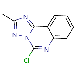 5-chloro-2-methyl-[1,2,4]triazolo[1,5-c]quinazoline图片
