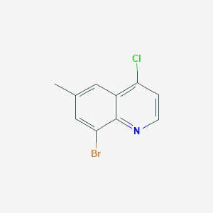 8-Bromo-4-chloro-6-methylquinoline图片