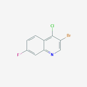 3-Bromo-4-chloro-7-fluoroquinoline图片