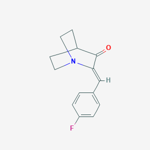 2-[(4-fluorophenyl)methylene]-3-quinuclidinone图片