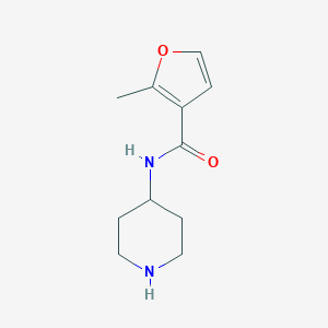2-methyl-N-(piperidin-4-yl)furan-3-carboxamide图片