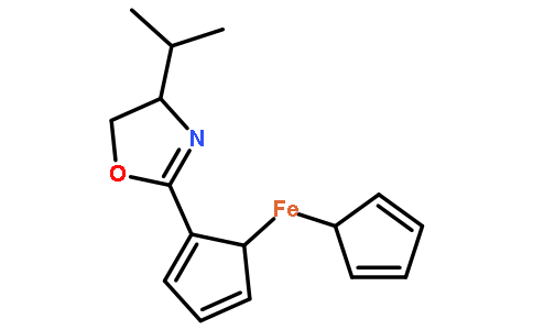 (S)-(4-异丙基恶唑啉-2-基)二茂铁图片