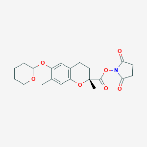 Succinimidyl(2R)-6-(Tetrahydro-2H-pyran-2-yloxy)-2,5,7,8-tetramethylchroman-2-carboxylate图片
