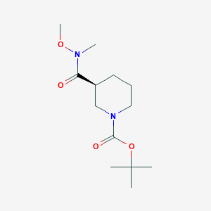 (S)-tert-Butyl3-(methoxy(methyl)carbamoyl)piperidine-1-carboxylate图片