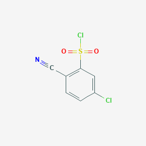 5-Chloro-2-cyanobenzenesulfonyl chloride图片