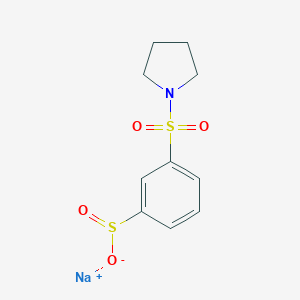 sodium 3-(pyrrolidine-1-sulfonyl)benzene-1-sulfinate图片