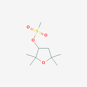 2,2,5,5-tetramethyloxolan-3-yl methanesulfonate图片