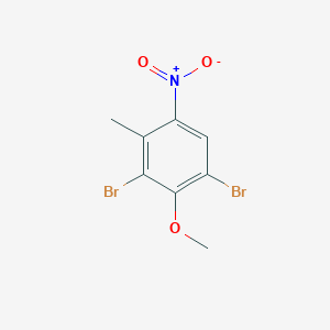 1,3-Dibromo-2-methoxy-4-methyl-5-nitrobenzene图片
