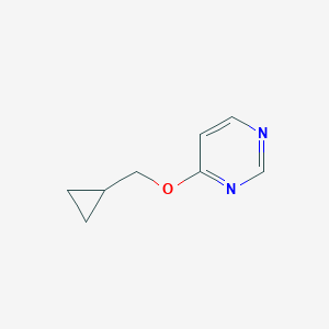 4-(Cyclopropylmethoxy)pyrimidine图片