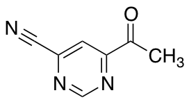 6-acetylpyrimidine-4-carbonitrile图片