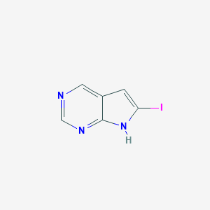 6-iodo-7h-pyrrolo[2,3-d]pyrimidine图片