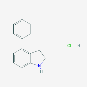 4-Phenyl-2,3-dihydro-1H-indole Hydrochloride图片