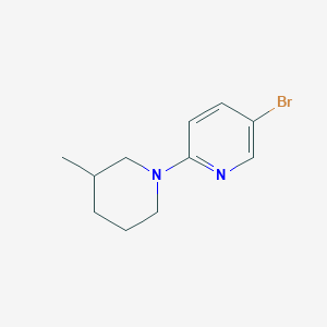 1-(5-Bromo-2-pyridinyl)-3-methylpiperidine图片