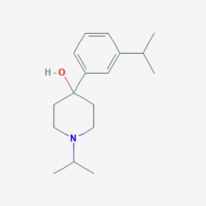 4-Hydroxy-4-(3-iso-propylphenyl)-1-iso-propylpiperidine图片