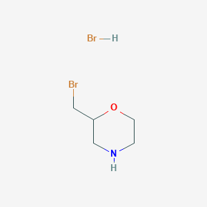 2-(Bromomethyl)morpholine hydrobromide图片