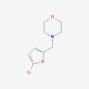4-[(5-Bromo-2-furyl)methyl]morpholine图片