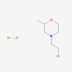 4-(2-Bromoethyl)-2-methylmorpholine hydrobromide图片