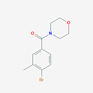 ((4-Bromo-3-methylphenyl)carbonyl)morpholine图片