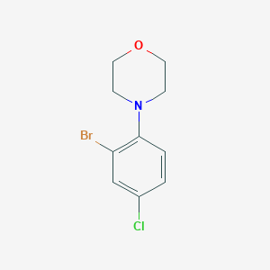 4-(2-Bromo-4-chlorophenyl)morpholine图片