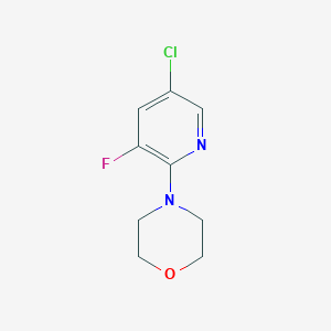 4-(5-Chloro-3-fluoro-2-pyridinyl)morpholine图片