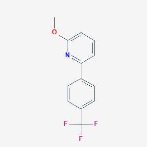 2-Methoxy-6-(4-(trifluoromethyl)phenyl)pyridine图片