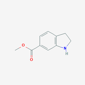 methyl2,3-dihydro-1h-indole-6-carboxylate图片