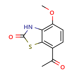 7-acetyl-4-methoxy-2,3-dihydro-1,3-benzothiazol-2-one图片