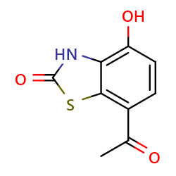 7-acetyl-4-hydroxy-2,3-dihydro-1,3-benzothiazol-2-one图片
