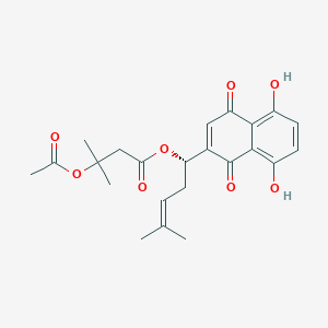 Beta-Acetoxyisovalerylshikonin图片