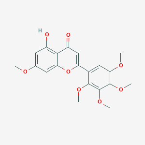5-Hydroxy-7,2',3',4',5'-pentamethoxyflavone图片