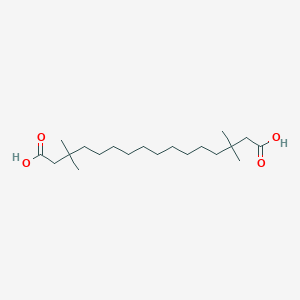 Disodium 3,3,14,14-Tetramethylhexadecanedioate图片