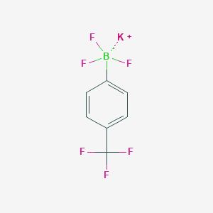 Potassium Trifluoro(4-(trifluoromethyl)phenyl)borate图片