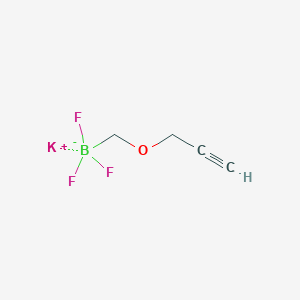 Potassium(Prop-2-ynyloxymethyl)trifluoroborate图片