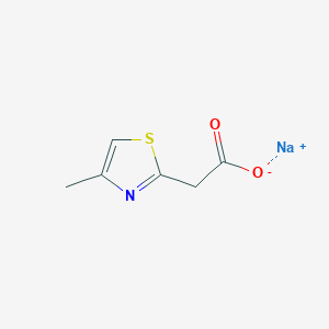 Sodium 2-(4-Methyl-1,3-thiazol-2-yl)acetate图片