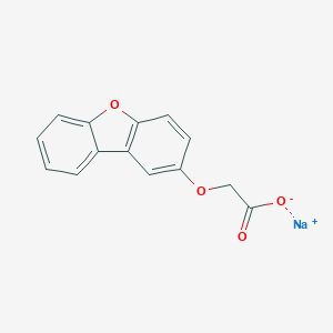 Sodium 2-{8-Oxatricyclo[7,4,0,0,2,7]trideca-1(9),2(7),3,5,10,12-hexaen-4-yloxy}acetate图片
