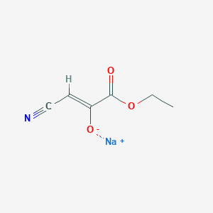 Sodium(Z)-1-Cyano-3-ethoxy-3-oxoprop-1-en-2-olate图片