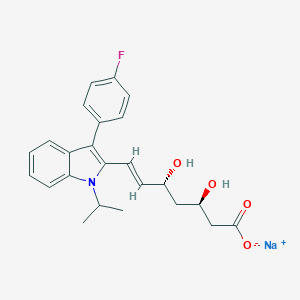 rel-(3R,5R)-Fluvastatin Sodium图片