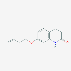 7-(3-Buten-1-yloxy)-3,4-dihydro-2(1H)-quinolinone图片