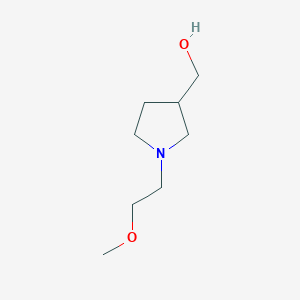 [1-(2-methoxyethyl)pyrrolidin-3-yl]methanol图片