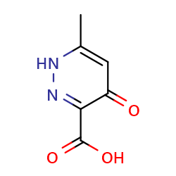 6-methyl-4-oxo-1,4-dihydropyridazine-3-carboxylicacid图片